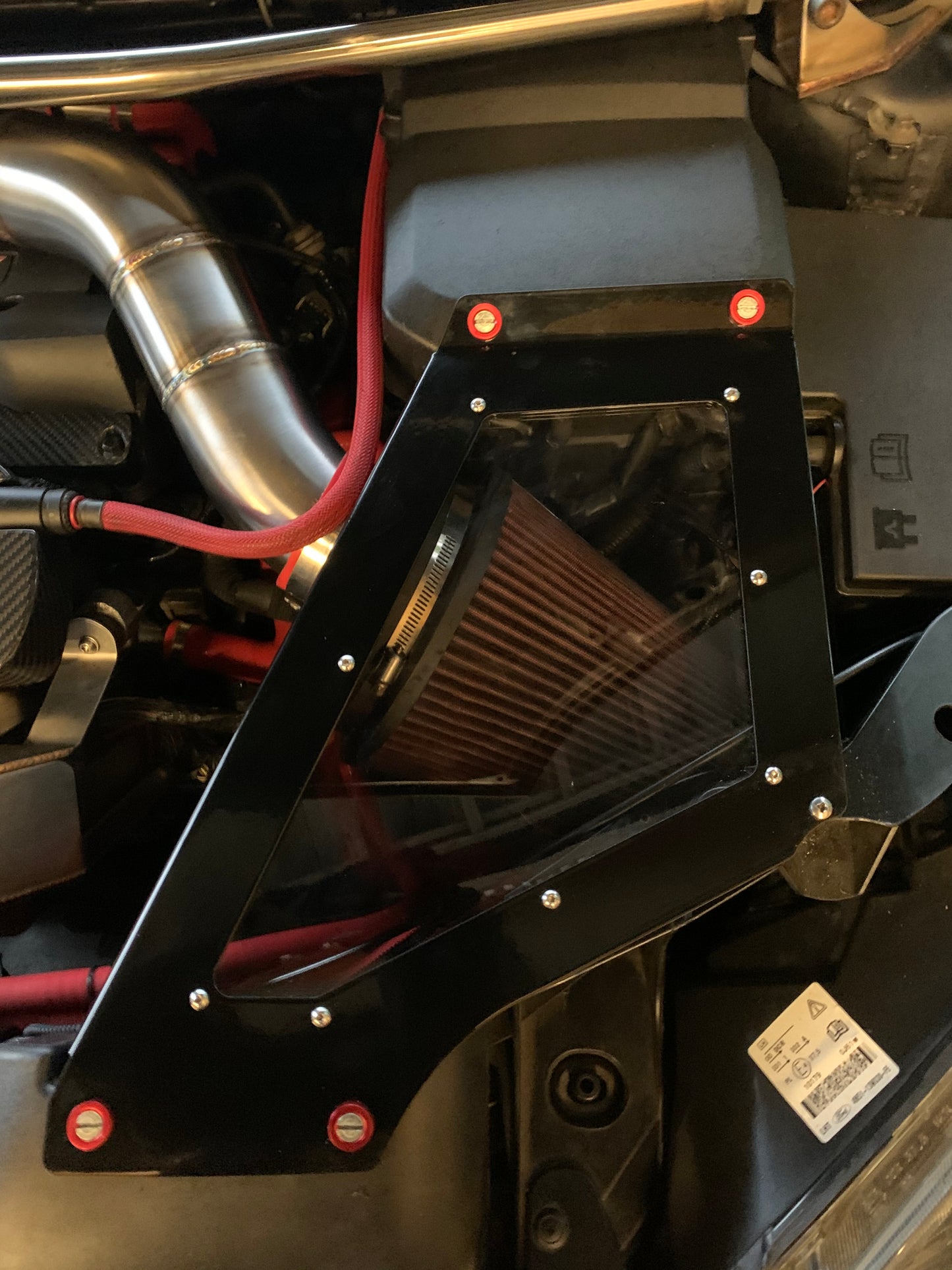 Cold Air Shroud for Focus Mk2 ST/RS