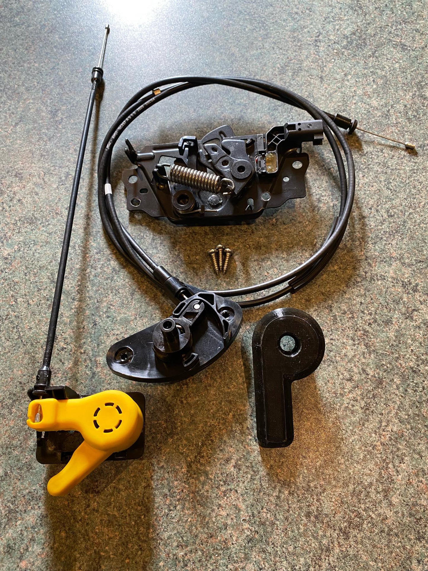 Bonnet Catch Conversion Kit for Focus Mk2 v2